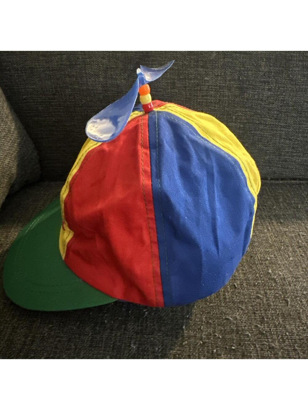 Google Hat Noogler Hat Propeller Thinking Cap Techie Nerd Multicolor SnapBack - Picture 3 of 6